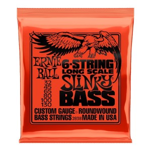 Ernie Ball 2838 6 String Slinky Bass 32 - 130